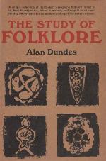 The Study of Folklore