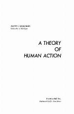 A Theory Of Human Action