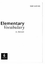 Elementary Vocabulary