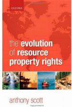 The evolution of resource property rights