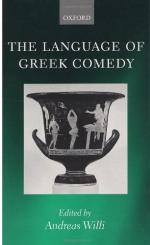 The language of Greek comedy