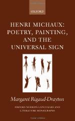 Henri Michaux : poetry, painting, and the universal sign