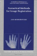 Numerical methods for image registration