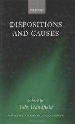 Dispositions and Causes
