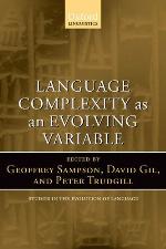 Language Complexity as an Evolving Variable