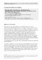 The Oxford handbook of business and the natural environment