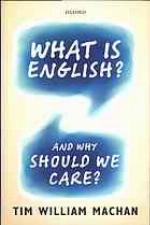 What Is English?