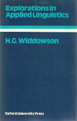 Explorations in Applied Linguistics