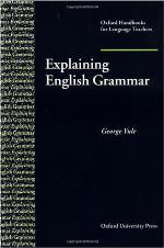 Explaining English Grammar