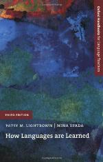 How Languages are Learned