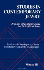 Studies Contemporary Jewry