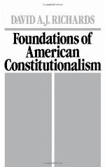Foundations of American Constitutionalism