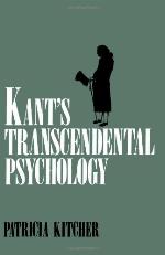Kant's Transcendental Psychology