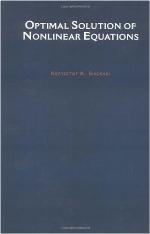 Optimal Solution of Nonlinear Equations