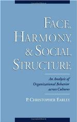 Face, Harmony, and Social Structure