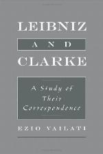 Leibniz and Clarke