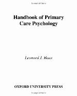 Handbook Of Primary Care Psychology