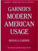 Garner's Modern American Usage