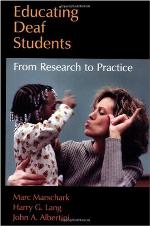 Educating deaf students : from research to practice
