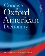 Concise Oxford American Dictionary