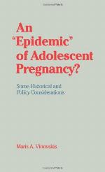 An Epidemic of Adolescent Pregnancy?