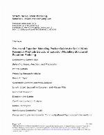 Structural Equation Modeling