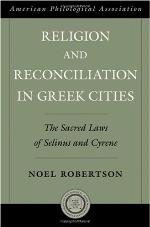Religion and Reconciliation in Greek Cities