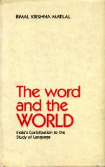The Word and the World