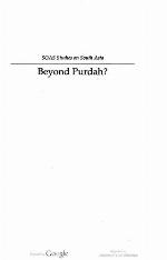 Beyond Purdah?