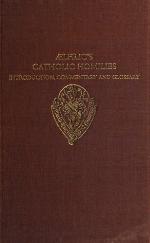 Aelfric's Catholic Homilies