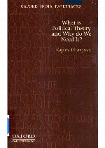 What Is Political Theory and Why Do We Need It?