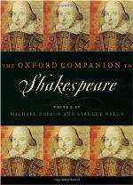 The Oxford Companion to Shakespeare