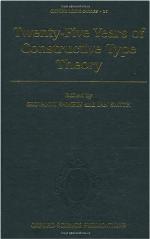 Twenty-Five Years of Constructive Type Theory