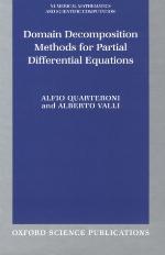 Domain Decomposition Methods for Partial Differential Equations