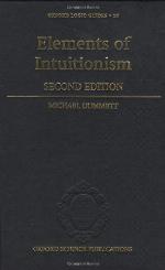 Elements of Intuitionism