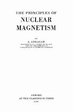 The Principles of Nuclear Magnetism
