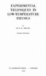 Experimental Techniques In Low Temperature Physics