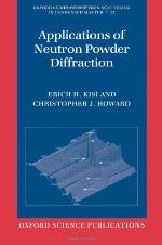 Applications of Neutron Powder Diffraction