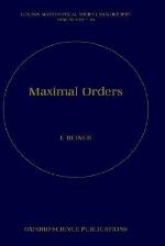 Maximal Orders