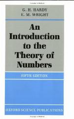 An Introduction to the Theory of Numbers (Oxford Science Publications)