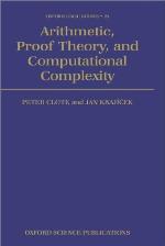 Arithmetic, Proof Theory, and Computational Complexity