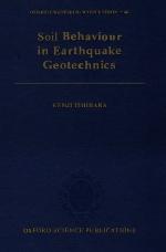 Soil Behaviour In Earthquake Geotechnics