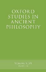 Oxford Studies in Ancient Philosophy, Volume 46