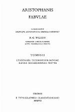 Aristophanis Fabvlae II