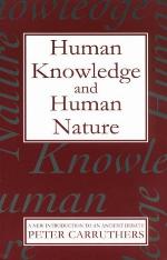 Human Knowledge and Human Nature