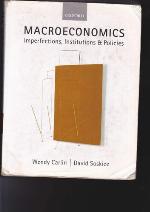 Macroeconomics: Imperfections, Institutions and Policies