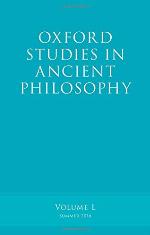 Oxford Studies in Ancient Philosophy, Volume 50
