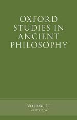 Oxford Studies in Ancient Philosophy, Volume 51