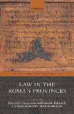 Law in the Roman Provinces
