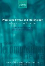 Processing Syntax and Morphology